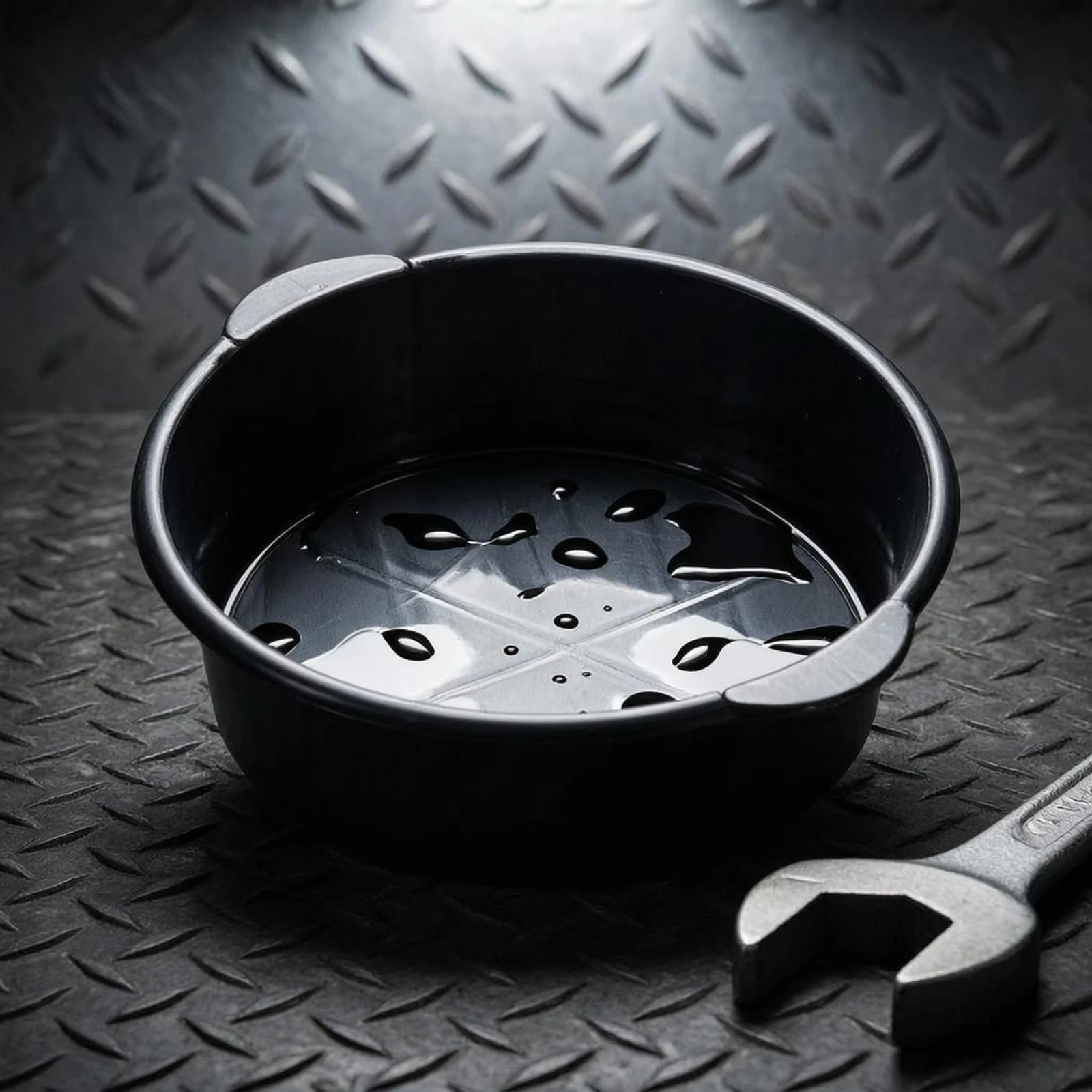 Motorcycle Gear Auto - Oil Drain Pan Plastic Engine Oil