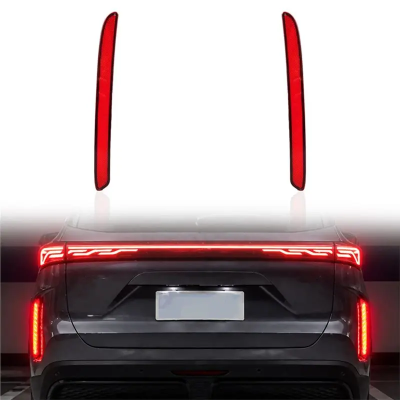 

LED Brake Light Turn Signal Rear Bumper Reflector Light For Chery Tiggo 7 Pro/EBRO S700 2025 2026 Car Accessories