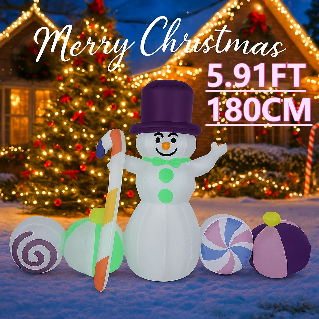 591ft-led-lit-inflatable-yard-decorations-snowman-candy-props-xmas-toy-supplies-home-decor-ornaments-gifts-christmas-holiday