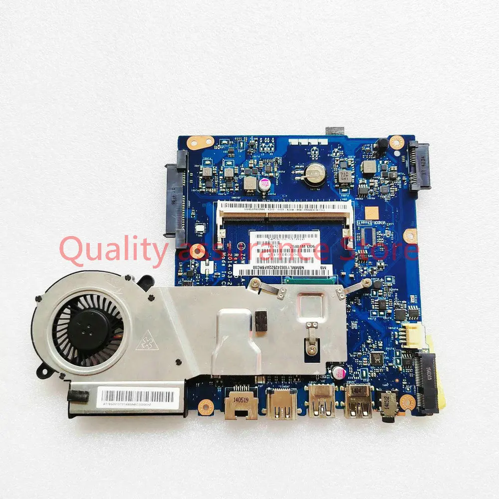 LA-B511P Mainboard For ACER Aspire ES1-511 Laptop Motherboard NBMML11002 NB.MML11.002 Z5W1M LA-B511P Mainboard N2830 CPU DDR3