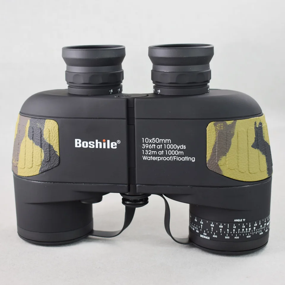 Binocolo Marino 10x50 Impermeabile Con Bussola E Telemetro, Prisma BAK4 E Lenti FMC, Per Caccia E Birdwatching Binocolo Impermeabile