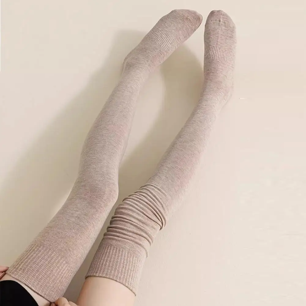 Носки до колена, чулочно-носочные изделия, длинные носки, чулки микродавления, осенне-зимние утепленные толстые чулки выше колена