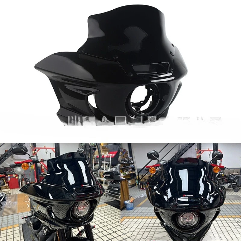 Applicable to motorcycle modification accessories ST fairing + 9 inch windshield