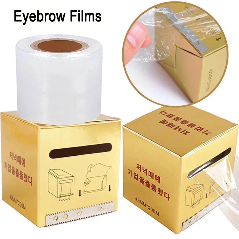 1/3/5 Piezas de Film Protector Transparente Desechable para Tatuajes, Microblading, Cejas, Labios y Cuerpo