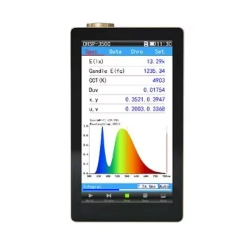 NUOVO analizzatore di spettro HOPOOCOLOR OHSP350C senza software per PC