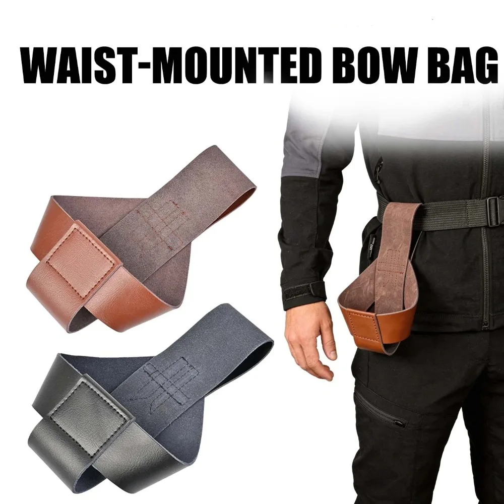

1 шт. Поясная сумка-держатель для блочного лука, защитный чехол с ремнями, аксессуар для стрельбы из лука