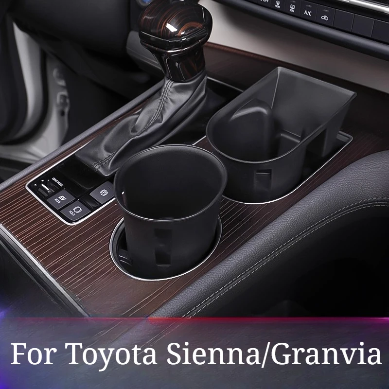 Housse de coussin en Silicone pour Toyota Sienna/Granvia, tasse d'eau, Modification Sienna, boîte de rangement pour porte Granvia, fournitures