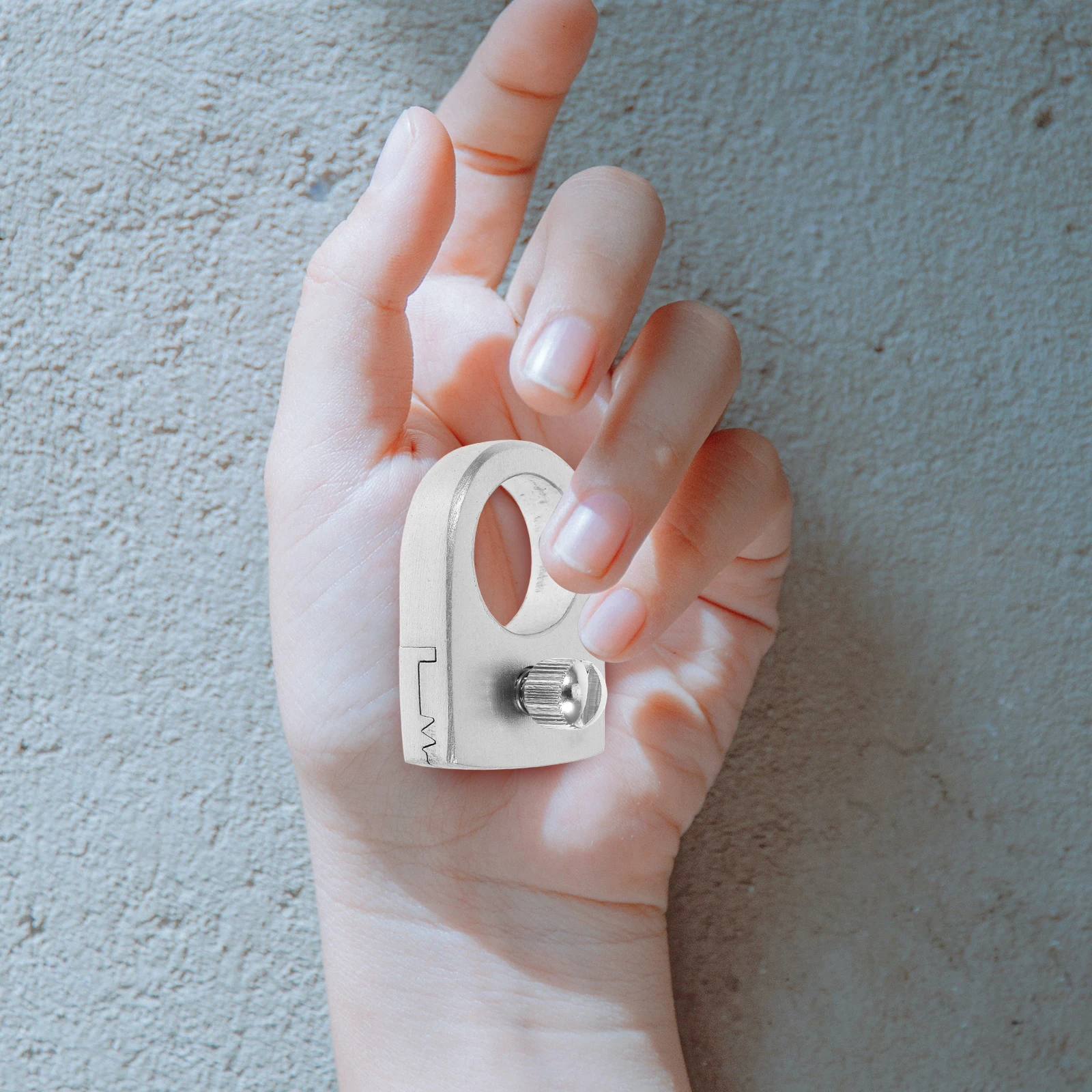 Frameless Stainless Steel Ring Heavy Duty Metal Finger Catapult for Professional Shot Game Outdoor Activities Replacement Part