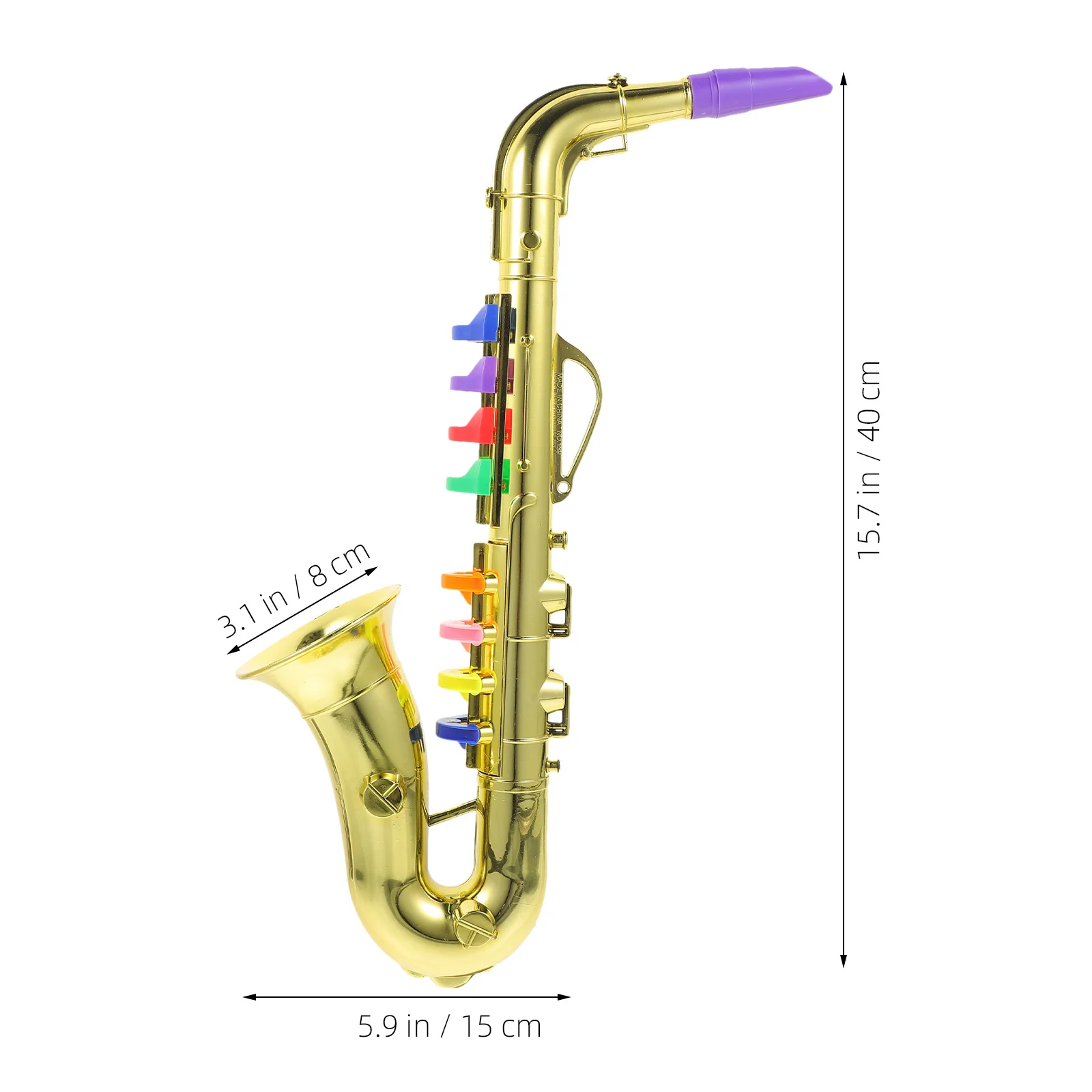 Saxofoon Kinderen Blaasinstrument Speelgoed Kinderen Muziekinstrumenten Voor Volwassenen Kleine Muzikale Trompet Speeltje Educatieve Peuter