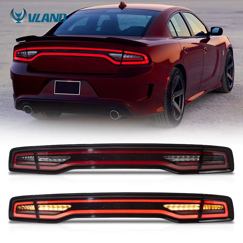 

Taillights 2011 2012 2013 2014 With Sequential Tail Lamp 7th Gen Back Light for Dodge Charger
