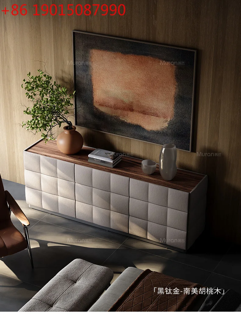 

Весь дом из орехового дерева с шкафчиком для спальни из натурального мрамора