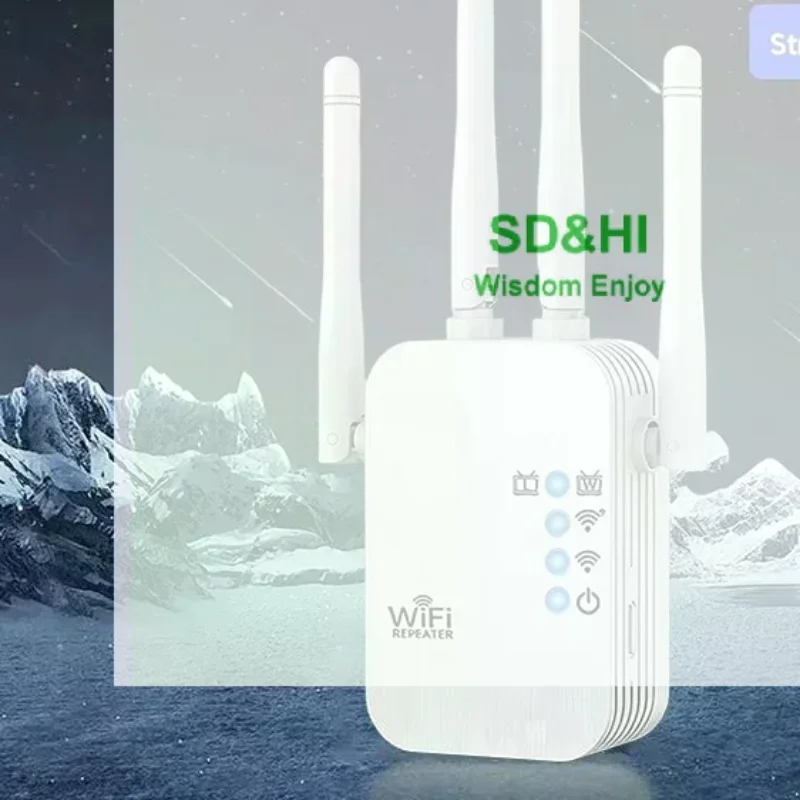 

Беспроводной Wi-Fi ретранслятор WALRAM 300 Мбит/с, маршрутизатор сигнала 2,4 ГГц, 802.11N, усилитель Wi-Fi дальнего действия, расширитель зоны покрытия Wi-Fi