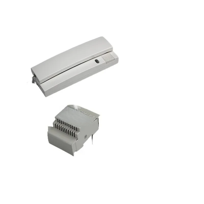 Audio door entrance kit with wiring aluminum plate metal button embedded surface installation for buildings