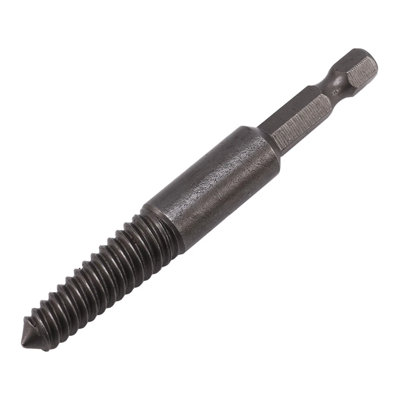 ABGG-6Pcs/Lot Bolt Remover Screw Extractor HSS Screw Remover Drill Bits With Hex Shank And Spanner For Broken / Damaged Bolt Stu