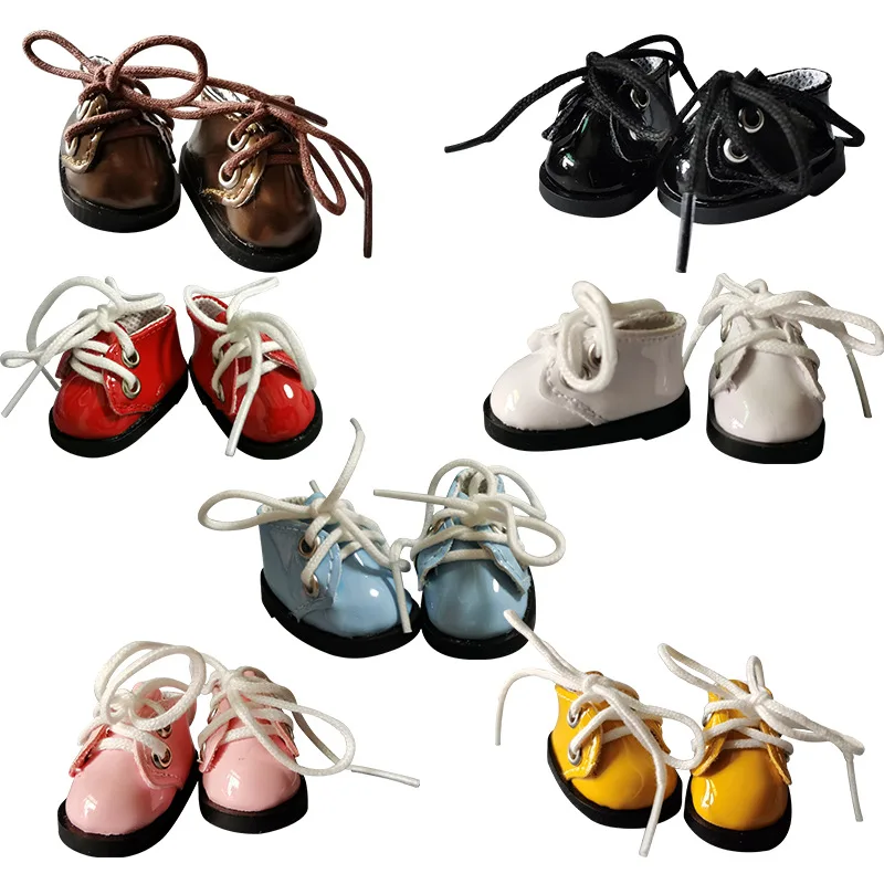 1/6 Bjd Doll Shoes 30cm Doll Shoes Shoes Bright Leather Shoes Accessories 4.5cm