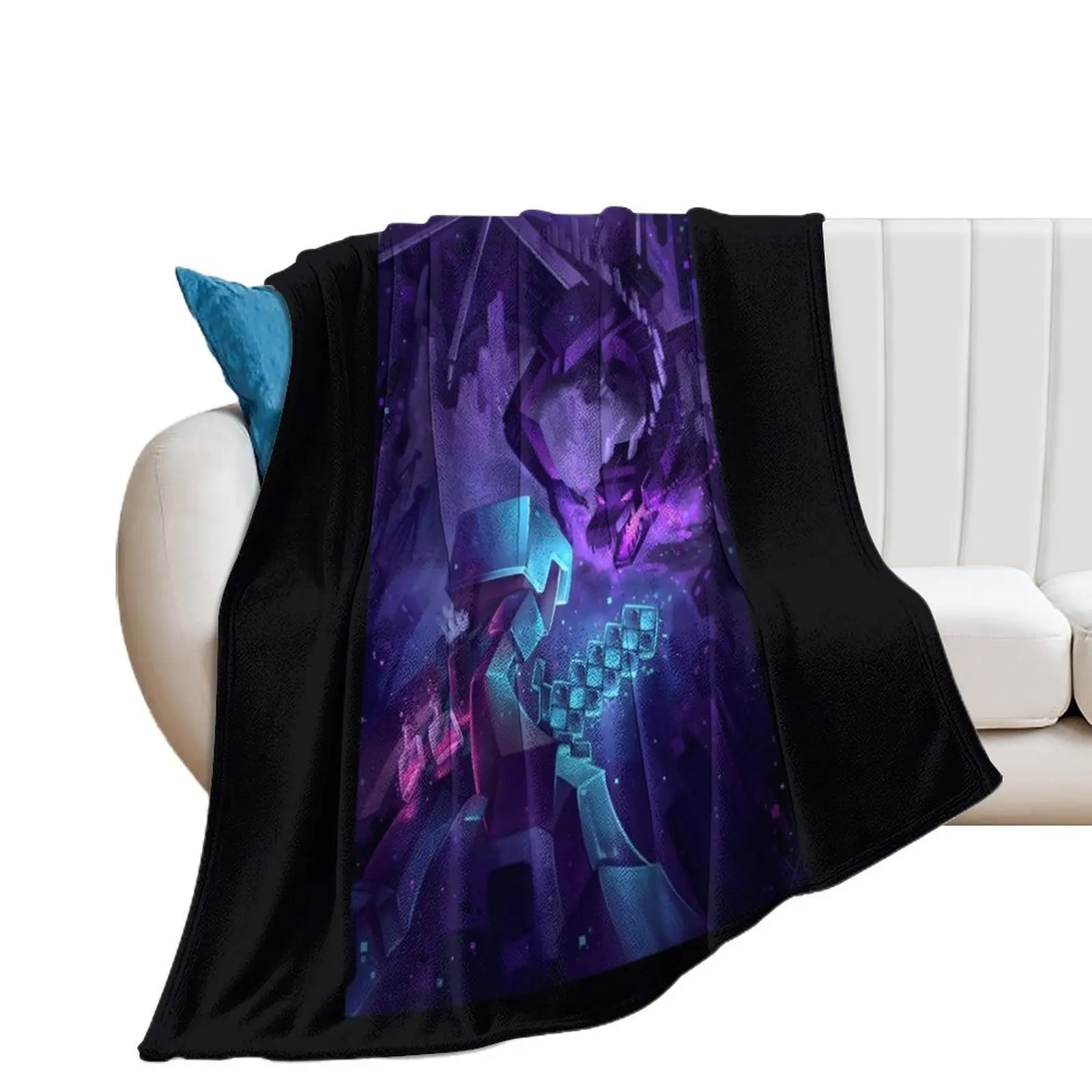 Steeve vs ender dragon Classic \t\t Throw Blanket Softest Personalized Gift Blankets Sofas Of Decoration Bed Blankets