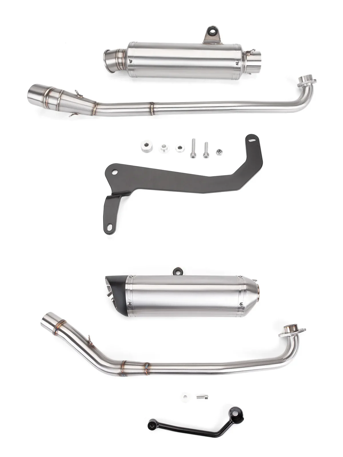 

Motorcycle exhaust pipe, Cub 110 modified exhaust pipe CC110 high/low exhaust full section