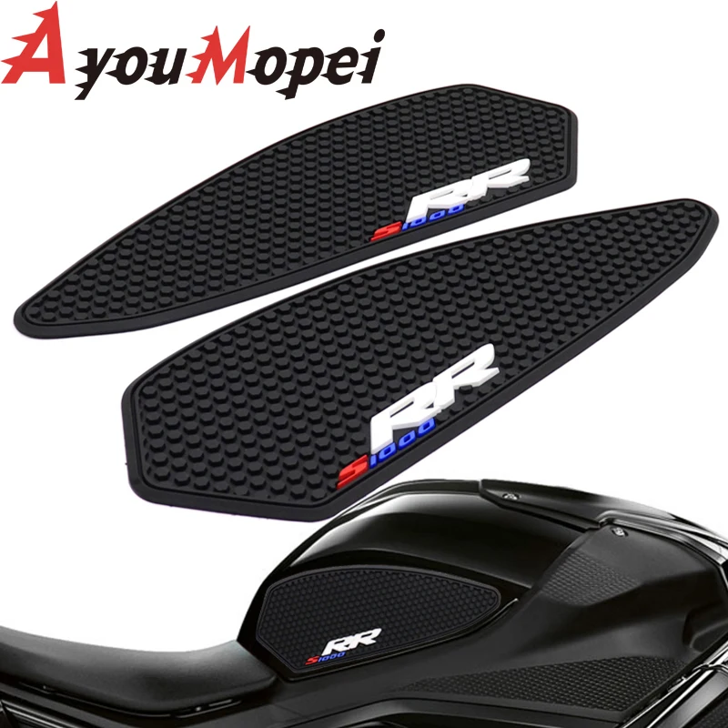 For BMW S1000RR 2022 Tank Pad Decaal Sticker Anti Slip Side Knee Grip Traction Protection Motorcycle S1000R M1000RR Accessories