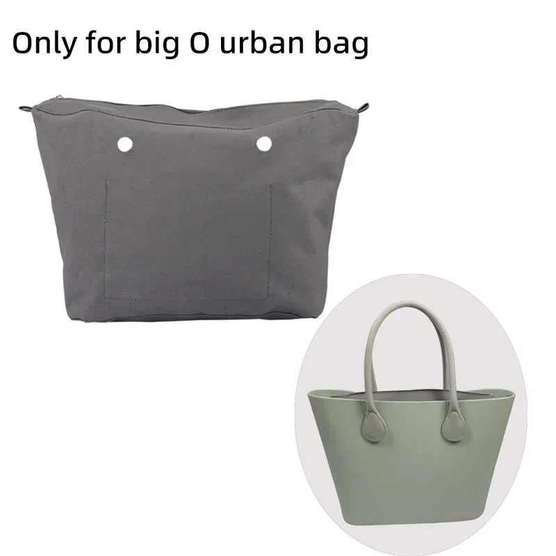 2024 TANQU New Waterproof Inner Lining Insert Zipper Pocket for Obag Urban for big O Bag Urban Women bag