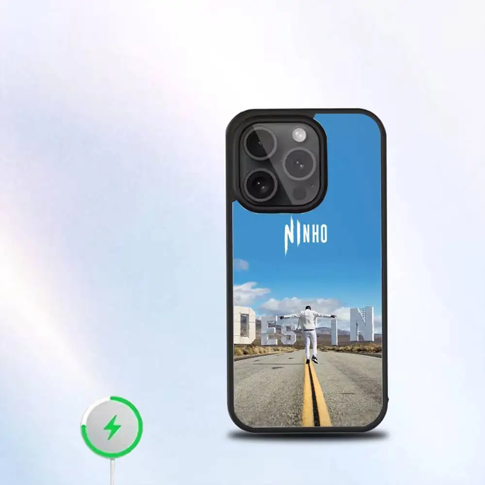 Чехол для телефона Rapper-ES NinhoS N-NI для iPhone 17,16,15,14,13,12,11, Pro, Max, Plus, Mini, SE, новая магнитная беспроводная зарядка Magsafe