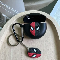 New Cartoon Earphone Case Cover for Lenovo HT38 TWS Cute Silicone Protective Sleeve for Air Pro 6 TWS Pro6 Cases with Keychain