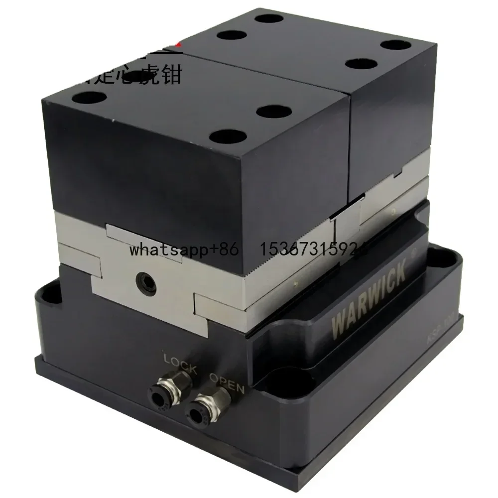 KSP-100 Precision Vise 100mm quick clamp self-centering pneumatic vise workholding