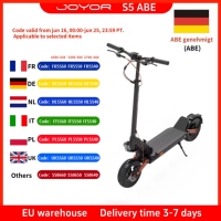 JOYOR S5 ABE Professional Electric Scooter 10-inch Tires 500W Motor 20km/h 48V 13Ah Battery Adult E-Scooter Dual Disc Brakes