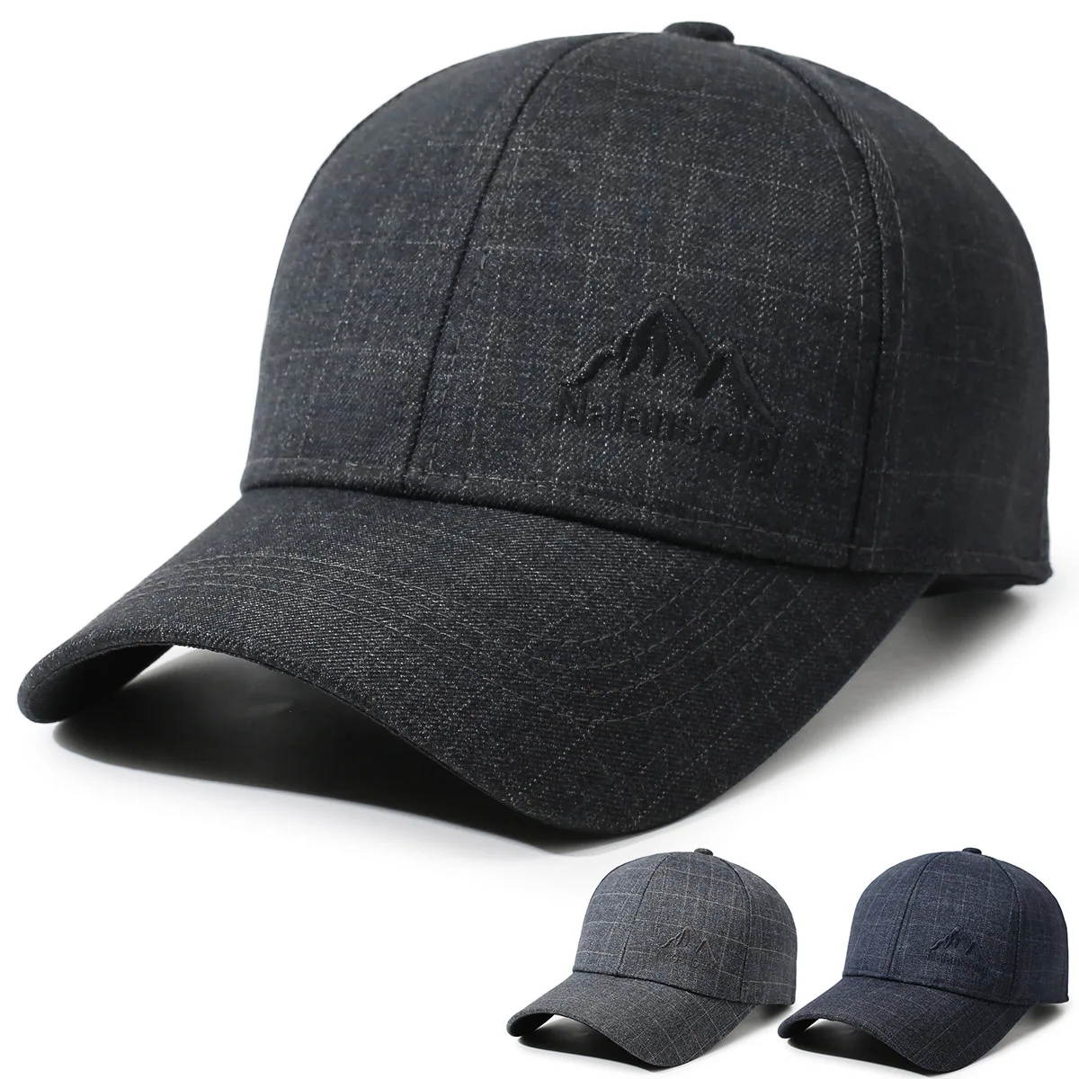 1 PC Unisex Lalansong Mountain Range Baseball Caps Spring Autumn Outdoor Adjustable Casual Hats Sunscreen Hat Sports Cap