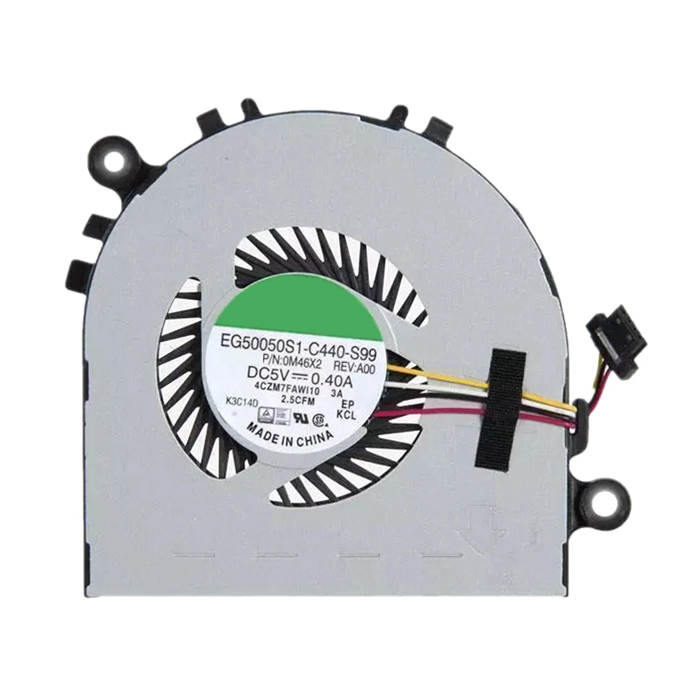 

Cooling Fan For DELL EG50050S1-C440-S99 0M46X2 M46X2 4CZM7FAWI10 DC5V 0.40A 4PIN