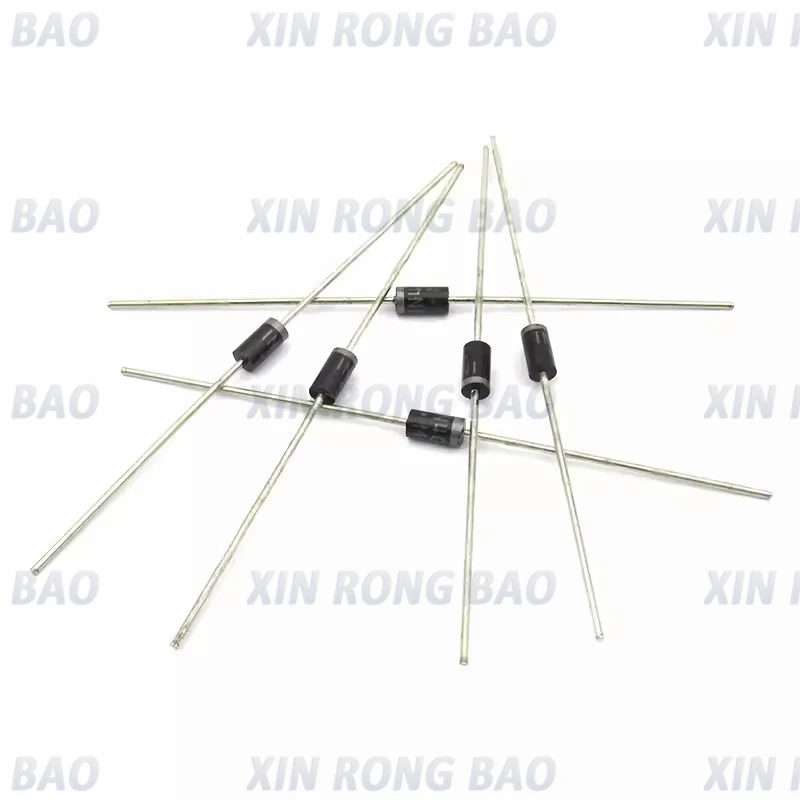 100PCS/LOT 1N4005 IN4005 4005 N4005 1A 600V DO41High Quality Rectifier Diode D-41 DIP New Original