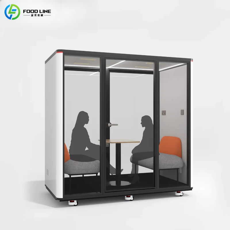 Customized Soundproof Chamber Mobile Acoustic Cabin Silent Office Pod for Home Working Online Classes and Music Practice