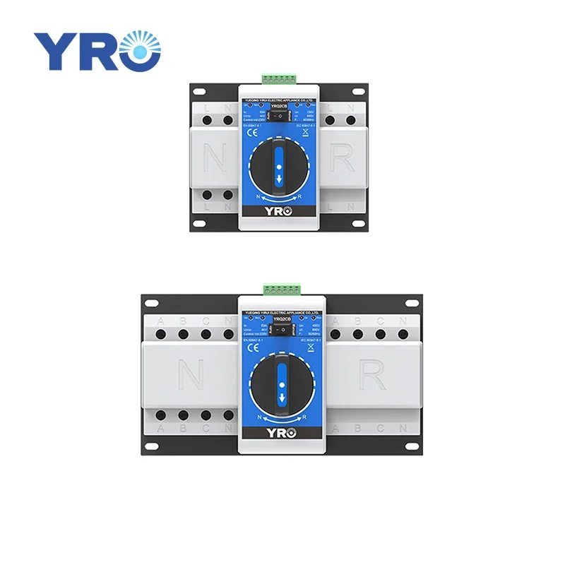 

Sunshine Dual Power Changeover Switch 2P 63A 220V Automatic Generator Transfer Switch Controller ATS Electric Device Switch