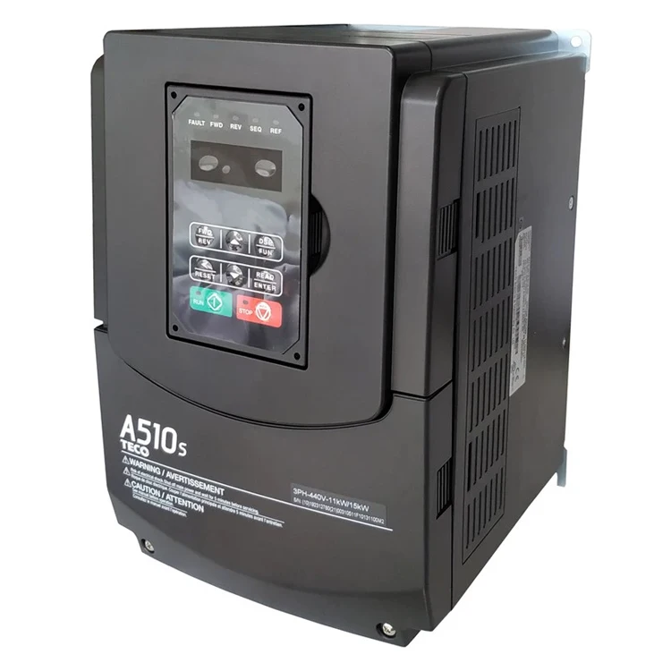 TECO A510S อินเวอร์เตอร์ (รุ่น: 4001/4002/4005/4008/4010-SE3C), 380V สามเฟส TECO A510S