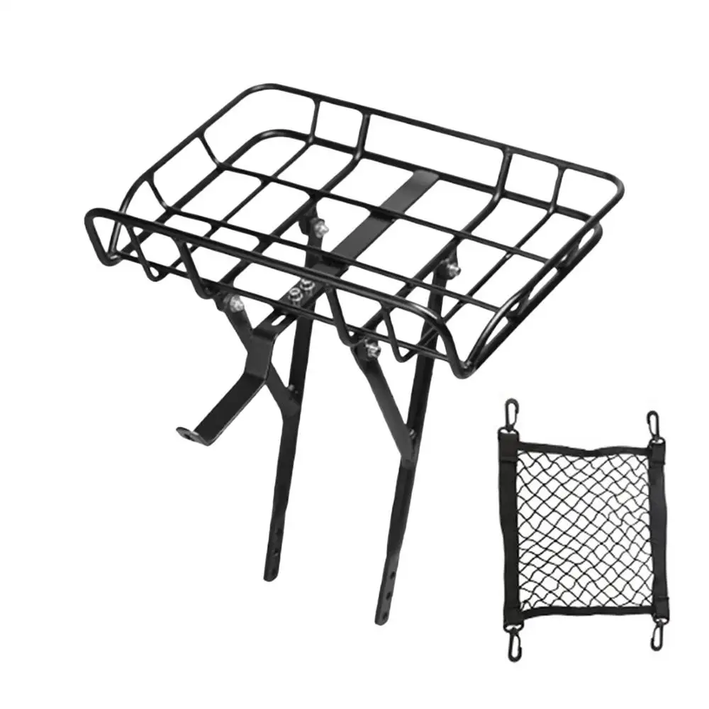AliExpress NONE Bike Basket Rack Heavy Duty Stand Cargo Carrier Bicycle Front Basket Cargo Rack For Touring Commuting Travel Outdoor Mountain
