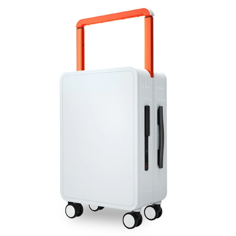 Valise d'Équilibrage à Large Tige de Traction pour Homme et Femme, Boîte à Bagages, Rouge, Blanc, Noir, de Voyage, Tendance, 20 Pouces