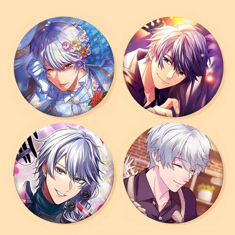 الكرتون أنيمي O-Obey لي سليمان للملابس أنيمي المينا دبوس أشياء لطيف الكرتون تأثيري شارات على ظهره بروش الفن الهدايا