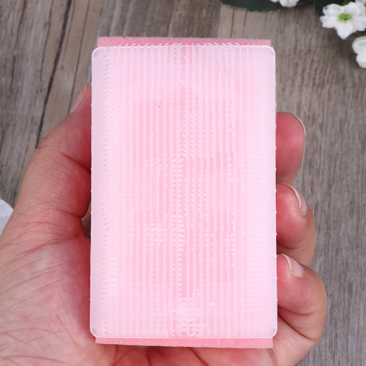 

6Pcs Tactile Sensory Sponge Bath Sponge Soft Gentle Bristles for Newborn Cleaning Face Toes Hair Multicolor