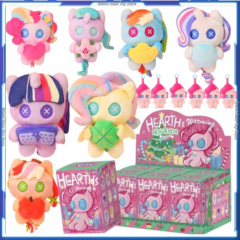 

In Stock Genuine My Little Ponyheater Night Doll Cute Pendant Plush Blind Box Hanging Doll Keychain Doll Birthday Gifts Toys