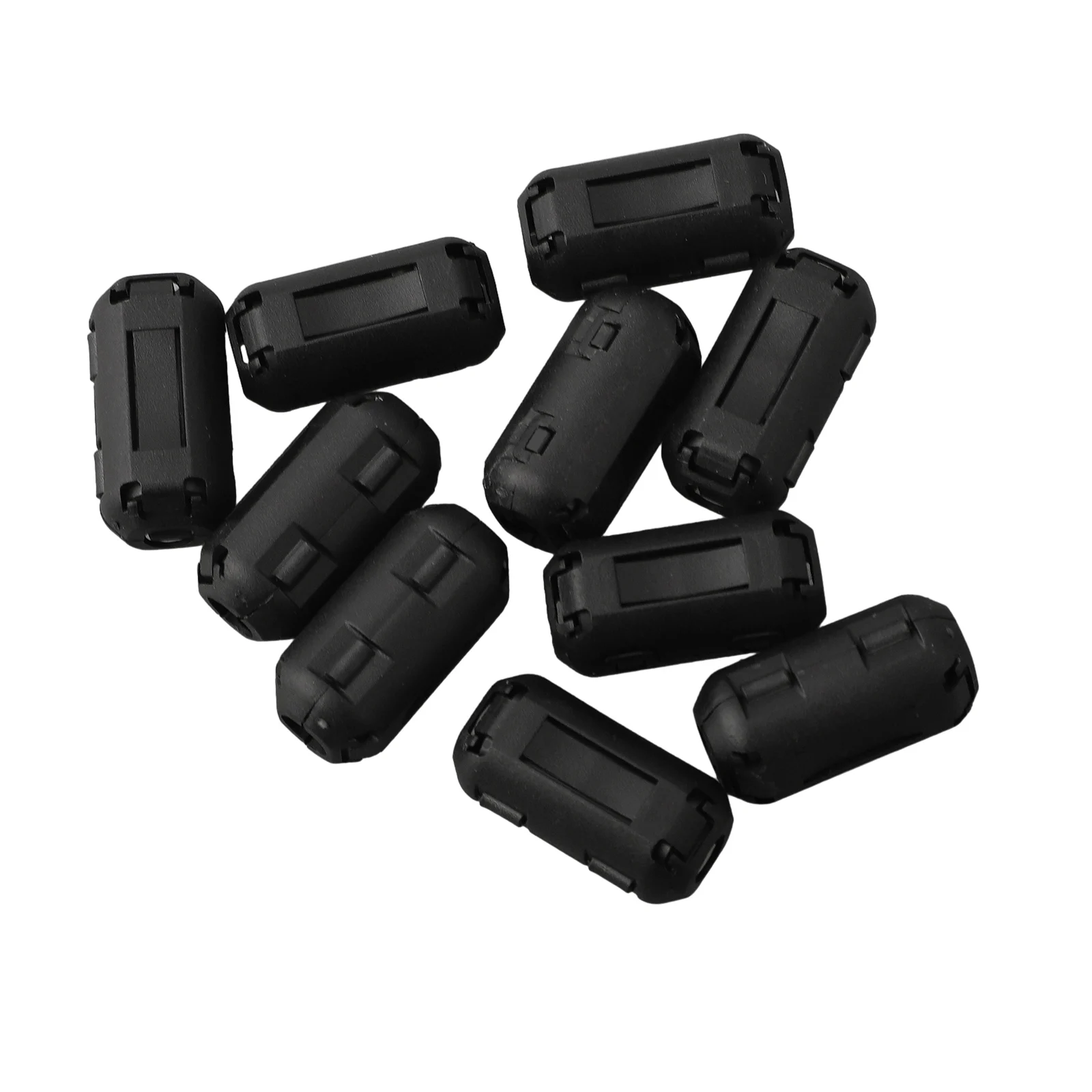 

10 Count TDK Ferrite Core Noise Filter Ring Cable Clips for Noise Reduction on Phone Firewire and Coaxial cables