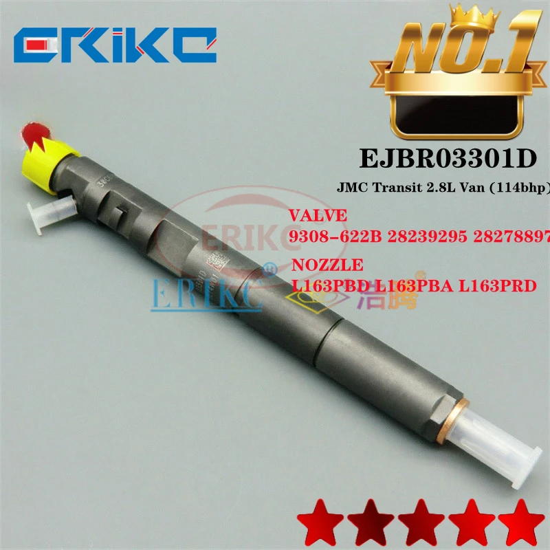 

EJBR03301D Auto Accessory Injectors EJBR 033 01D inyection for JMC Transit 2.8L Van (114bhp)