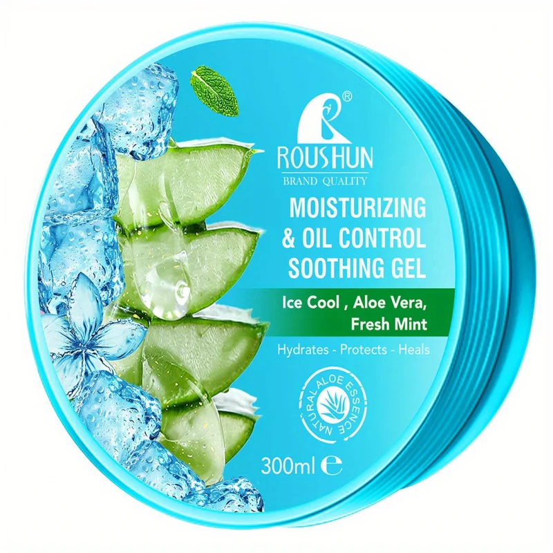 

ROUSHUNAloe Vera Gel Увлажняющий увлажняющий гель Нежный питательный крем Освежающий нежирный