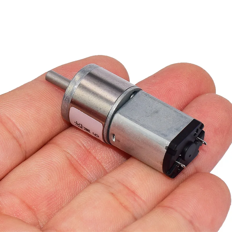 Mini ZGA16R-030 Full Metal Gearbox Gear Motor DC 3V 200 RPM Slow Speed 1:72 Reduction Ratio High Torque Engine