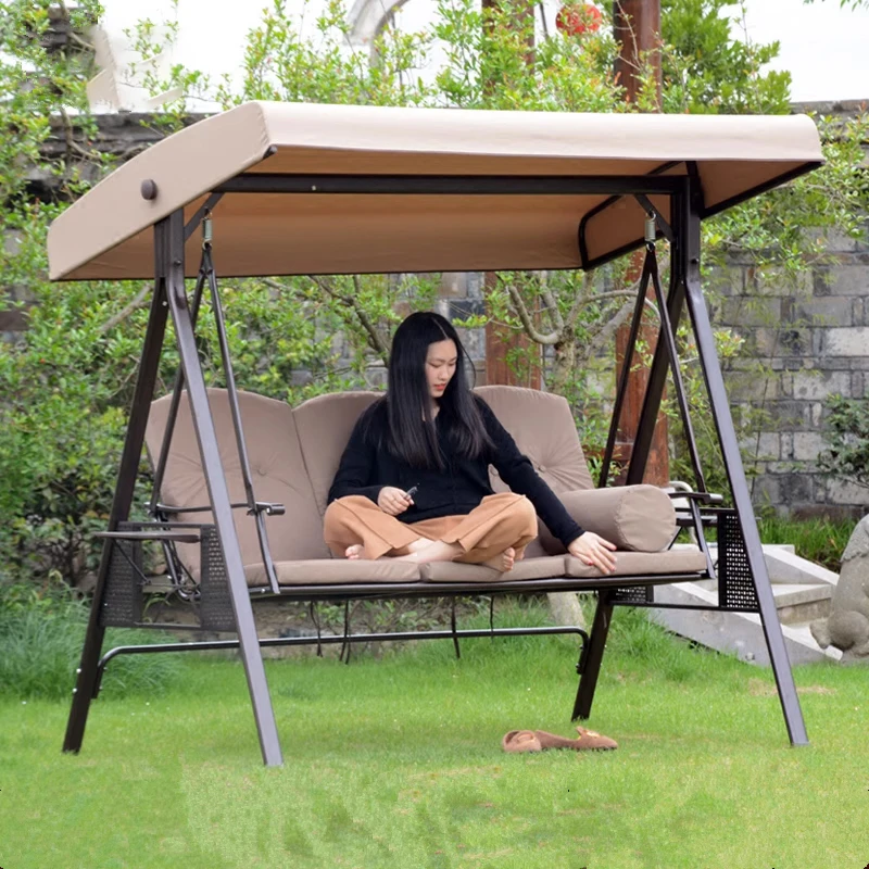 

Outdoor swing outdoor hammock household balcony solid wood single double swing indoor cradle chair hammock rattan chair househol