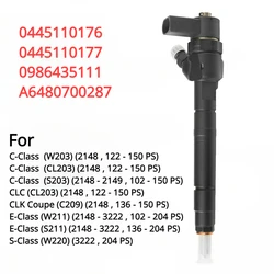 A6480700287 0445110177 0986435111 New Diesel Fuel Injector Nozzle 0445110176 For Mercedes Benz W203 W211 C E-Class 2.2