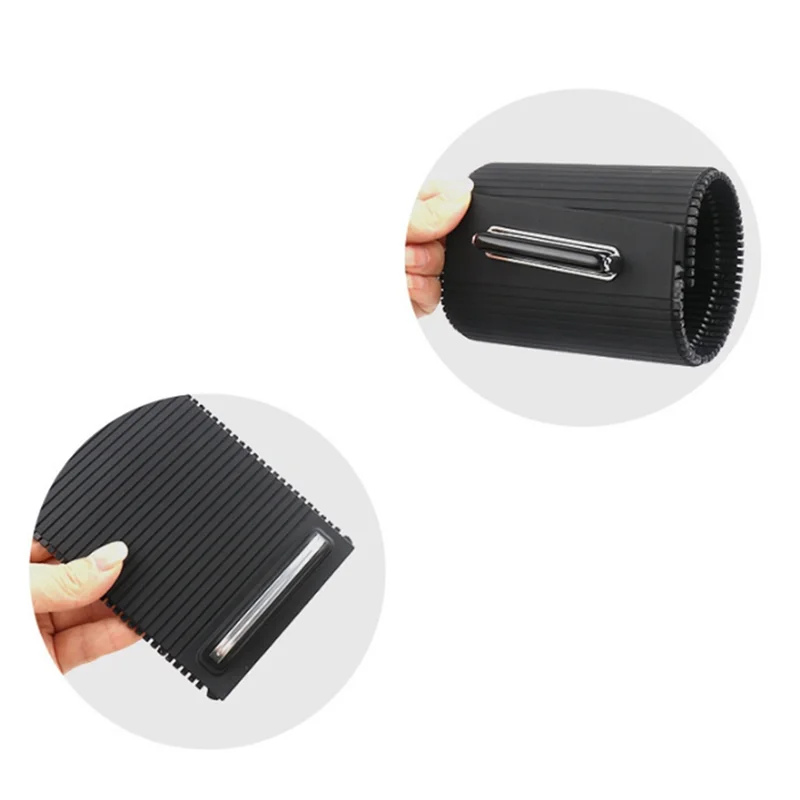 

Precisionn Car Center Console Water Cup Holder Curtain For VW Teramont 2021-2024 Viloran 2022+ Drink Holder Slide Roller Blind