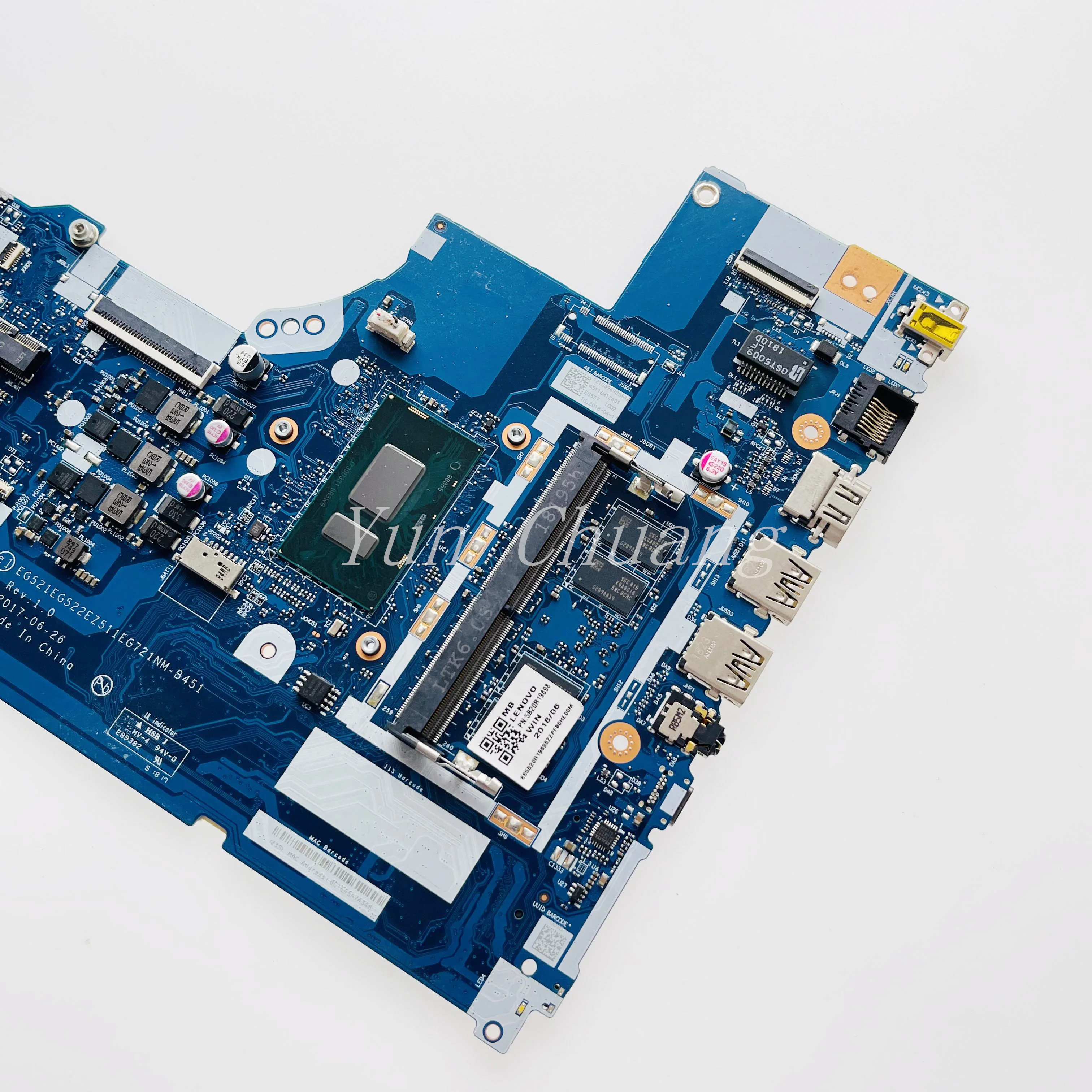 Imagem -04 - Laptop Motherboard para Lenovo Ideapad Nm-b451 33015ikb 320-15ikb 330-17ikb Cpu Core i3 I58250u I79550u 4gb de Ram Mainboard