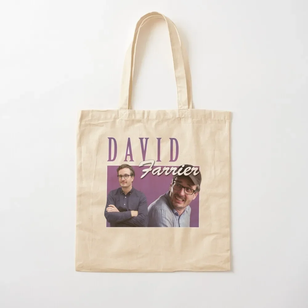 David Farrier Tote Bag Women bags Cloth bag Tote Bag