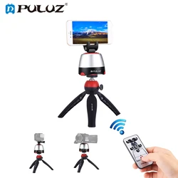 PULUZ Electronic Tripod 360 Degree Rotating Panoramic Tripod Head w/h Remote Controller For GoPro Iphone Smartphone DSLR Cameras