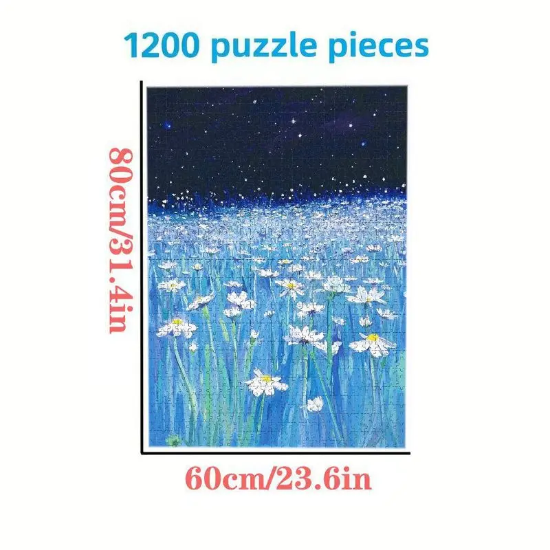 Puzzle panoramiczne 1000/500 elementów, artystyczne łagodzenie stresu, wymagające myślenia, wysokiej jakości i różnorodne gry, idealny prezent na urodziny A