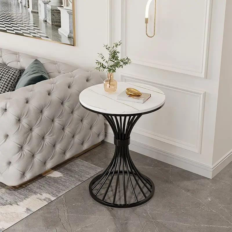 

Rock slab edge few light luxury corner few living room sofa side cabinet bedside balcony small coffee table hotel negotiation
